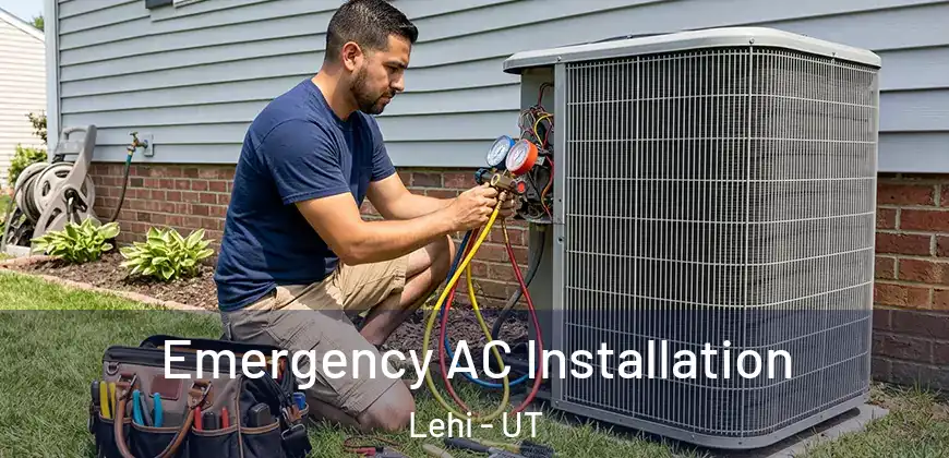  Emergency AC Installation Lehi - UT