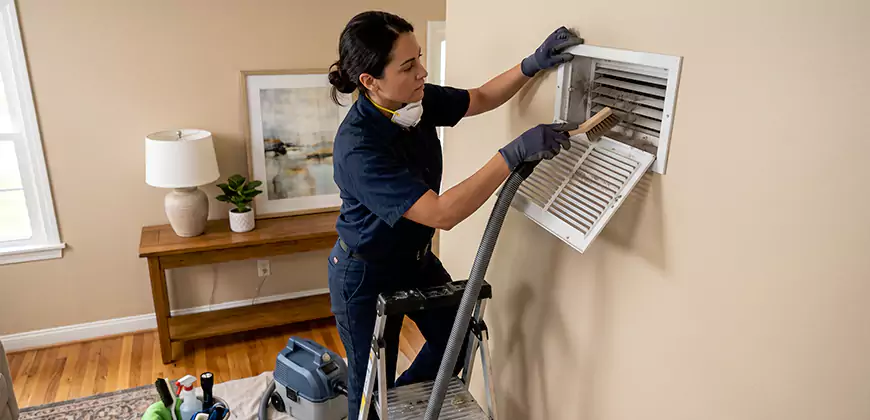 AC Vent Cleaning in Lehi