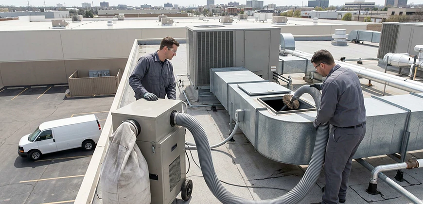 Commercial and Industrial Duct Cleaning in Lehi